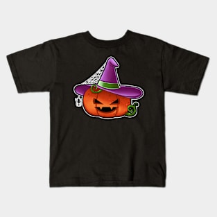 Halloween Pumpkin Kids T-Shirt